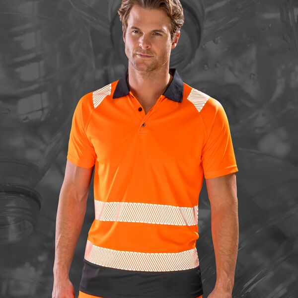 Result Genuine Recycled Safety Polo Shirt Thumbnail