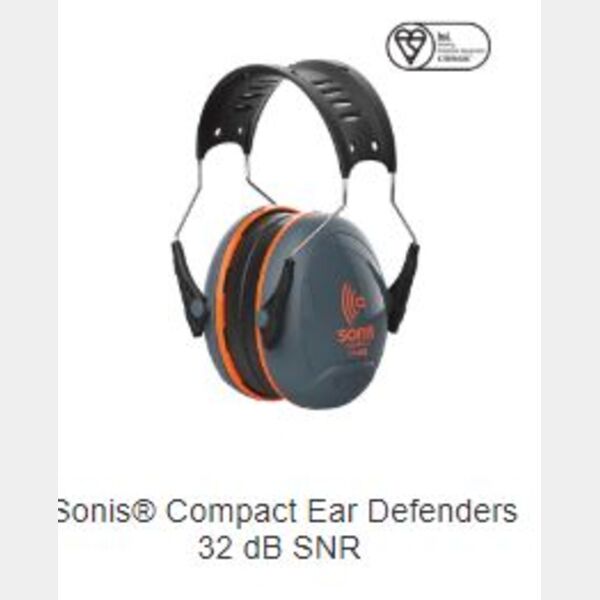 Sonis Compact Low Profile Ear defenders  Thumbnail